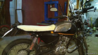 Изготовление сидения на мотоцикл Bajaj
